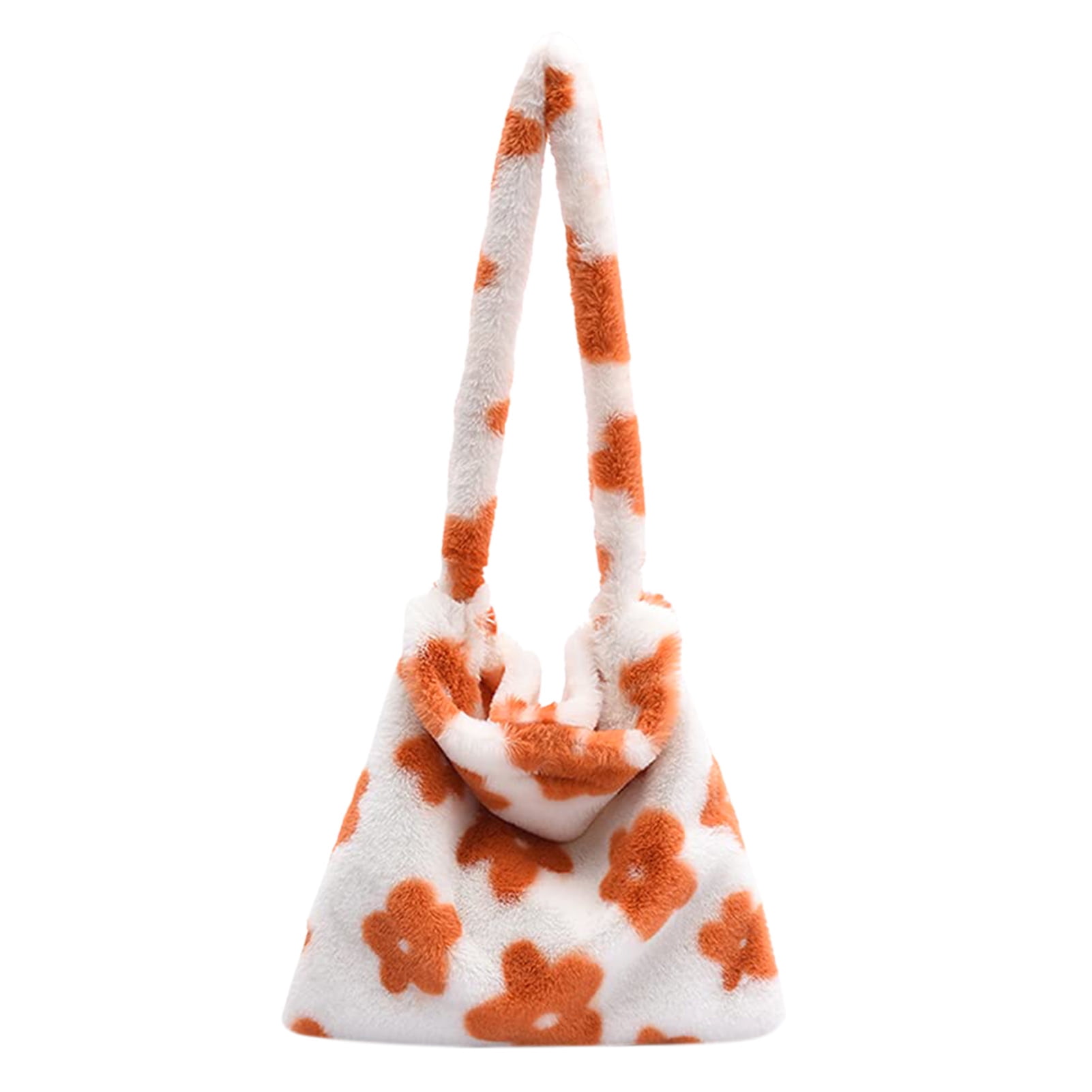 fluffy tote bag flower