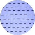 thumbnail image 1 of Ahgly Company Indoor Round Solid Blue Modern Area Rugs, 4' Round, 1 of 4
