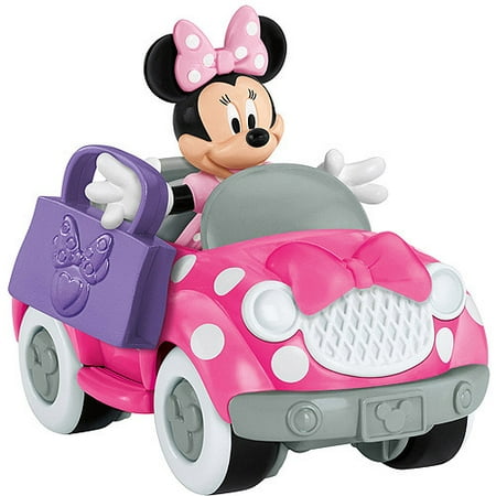 Fisher-Price Disney Minnie Mouse's Convertible Car - Walmart.com