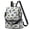 Monster Cartoon Truck Gray Pattern-2, variant on Monster Cartoon Truck Gray Pattern Fashion Backpack, Convertible Shoulder Bag with Side Bottle Pockets & Convertible Strap, Large Capacity Gifts for Birthday Christmas Thanksgiving