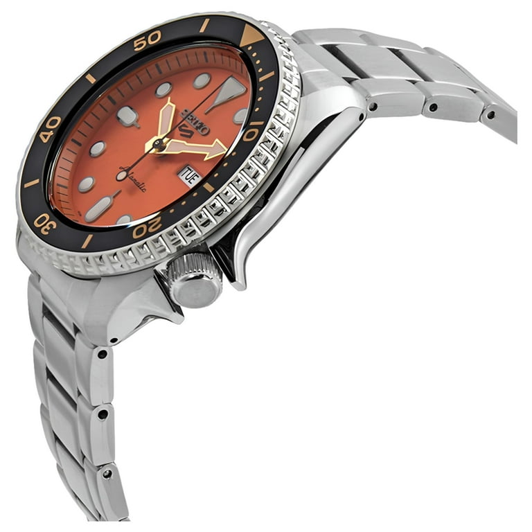 Seiko 5 Sports Men's Watch, Automatic, Orange Dial, SRPD59K1 Seiko 5 Sports Men's Watch, Automatic, Orange Dial, SRPD59K1