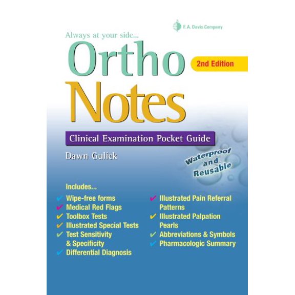 Pre-Owned Ortho Notes Paperback