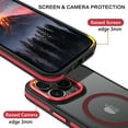 thumbnail image 5 of BENTOBEN Case for iPhone 16 Pro Max 6.9", iPhone 16 Pro Max Magnetic Case Compatible with Mag-safe Slim Translucent Matte Shockproof Protective Cover, 5 of 7