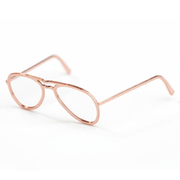 Gafas De Sol A Escala 1/6 Con Múltiples Diseños Gafas A Escala 1/6 Gafas De Moda Para Figuras De 12 Pulgadas Para Aficionados, Creadores De Dioramas Oro Rosa Femenino Oro rosa femenino a