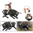 thumbnail image 5 of Simulation Spanish Bullfight Set Model Wild North-African Bull Wild-Animal Train Knight Decoration Bullfighter Bull Toys New Arrival, 5 of 5