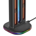 thumbnail image 4 of Station de Recharge Carrée 4-en-1 pour Switch et 2 Manettes Joy-Con, Support de Charge avec Indicateur DEL et Éclairage RVB, Station de Recharge pour Mini Manettes NS2 Gauche Droite, 4 of 5