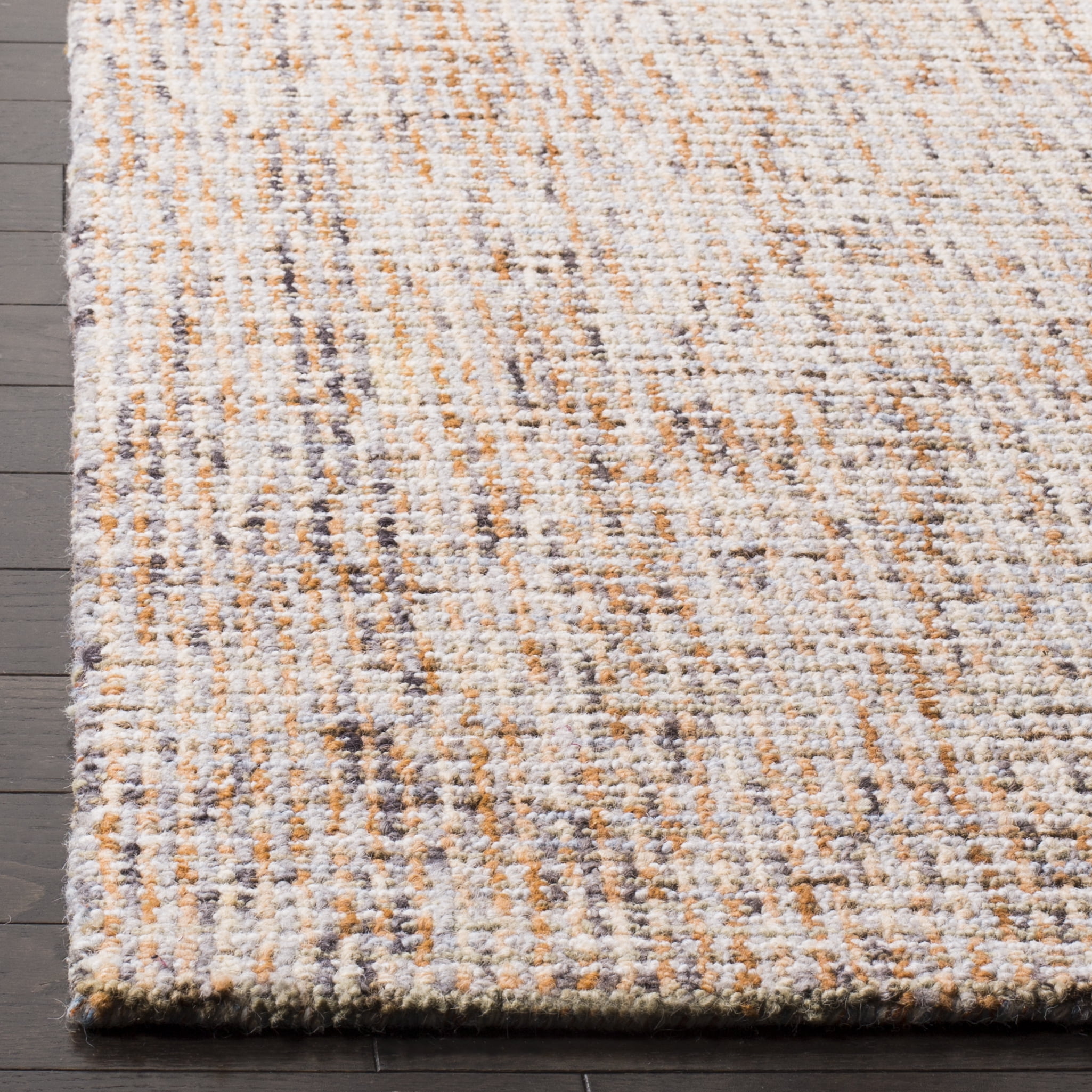 Safavieh Abstract Delia Distressed Wool Runner Rug, Gold/Blue, 2'3" x 22'