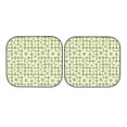 thumbnail image 7 of Fotbe Daisies Flowers 2-Piece Car Windshield Sun Shade | Sun Blocker for Car Windshield | Foldable Automotive Interior Accessories for Sun Protection-Large, 7 of 7