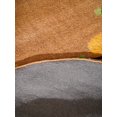 thumbnail image 5 of Rugsotic Carpets Hand Tufted Wool Eco-Friendly Area Rugs - 10'x10', Round, Camel, Modern Contemporary Design, High Pile Handmade Anti Skid Rugs for Living Room, Bed Room (K00219), 5 of 7