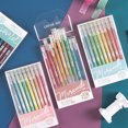 thumbnail image 3 of 9Pcs Gel Pens Set Student Multi Colors Pen Journal Mark 0.5mm Tube Hand Account Journal Mark Pen, Nordic Style, 3 of 6