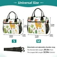 thumbnail image 2 of Ckdifva Cactus Sheeps Cooler Bag Cooler Cooling Tote Lunch Bag Lunch Box Front Pocket with Shoulder Strap, 2 of 6