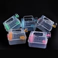 thumbnail image 6 of Walbest Large Capacity Hamster Travel Case with Food Bowl Running Wheel, Portable Multifunctional Hamster Carrier Small Pet Crate Pet Supply, 6 of 7