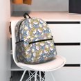 thumbnail image 5 of Pofeuu Cute Rabbit Print Laptop Backpack Travel Canvas Backpack for School Lightweight and Comfortable Backpack College Backpack Schoolbag, 5 of 6