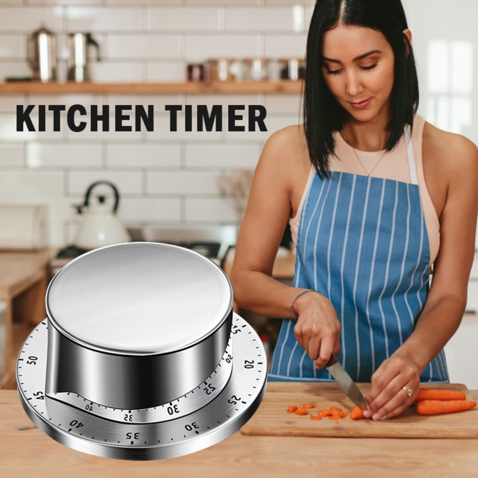 UYUH Kitchen Timer Chef Cooking Timer Clock with Loud Alarm