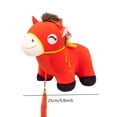 thumbnail image 3 of strola Toys Year of The Horse Plush Toy 9.8 Inch Soft Red Horse Stuffed Animal Cute Plushie for Ki-ds Chinese Lunar New Year Decorations 2026 Zodiac Keepsake Gift, 3 of 8