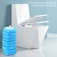 thumbnail image 5 of 32 Pcs Toilet Stick Replacement,Toilet Cleaner Replacement,Disposable Toilet Brush ,Toilet Brush Rep Blue sponge, 5 of 8