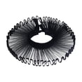 thumbnail image 3 of Sharprepublic Elizabethan Clown Neck Ruffle Comfortable Ruffled Collars for Halloween Medieval Black, 3 of 8