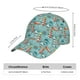 thumbnail image 2 of Fotbe Sea Lighthouse Gorro Clásico de Béisbol, Gorra Ajustable con Broche Snapback, Gorro de Exterior de Algodón Suave, 2 of 6