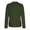 thumbnail image 7 of Cardigan Sweaters for Women Long Sleeve Open Front Button Up Cable Knit Cardigans with Pockets Fall Winter Coat, 7 of 7