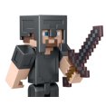 thumbnail image 2 of Minecraft Craft-A-Block Steve in Netherite Armor Figure, 2 of 6