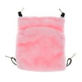 thumbnail image 2 of Small Pet Animal Hamster Hammock for Cage, Plush House Hanging Bed Cage Mice Rats Bats Chinchilla, 3 Colors, to Choose Pink S, 2 of 9