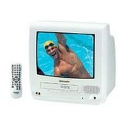 Panasonic PV-C1331W - 13" Diagonal Class CRT TV - with built-in VCR - white