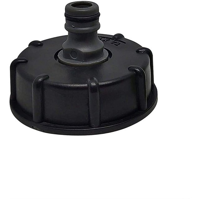 Adaptador de grifo de tanque IBC, Conector de enchufe de manguera de agua, manguera de jardín, grifo de jardín brillar Electrónica