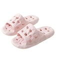 thumbnail image 5 of Bovxnpu Shower Shoes for Women House Shower Slippers, Women's Casual Summer Home Bathroom Leakage Summer Bathing Odor Can Be Worn As Slippers Slide Slippers for Bathroom Beach Sandals, 5 of 8