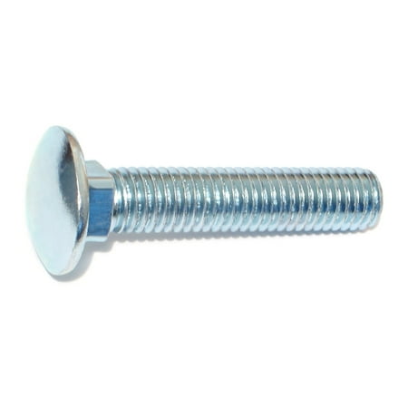 

1/2 -13 x 2-1/2 Zinc Plated Grade 2 / A307 Steel Coarse Thread Carriage Bolts CBS-643