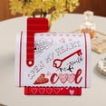 thumbnail image 4 of Caja de regalo vacía para el buzón de San Valentín, ideal para galletas, chocolates y pasteles. Blanco, 4 of 8