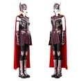 thumbnail image 2 of Disfraz de superhéroe de Thor para mujer, traje de armadura para Halloween, fiesta de carnaval, talla personalizada, 2 of 5