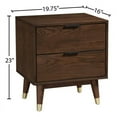 thumbnail image 5 of Meridian Furniture Vance Walnut Night Stand, 5 of 9