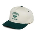 thumbnail image 2 of Funky Junque Two Tone Vintage Snapback Trucker Hat - Pickleball Social Club - Forest/Beige, 2 of 8