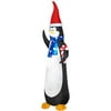 Airblown Inflatable Slender Penguin Christmas Decor, 9' Tall