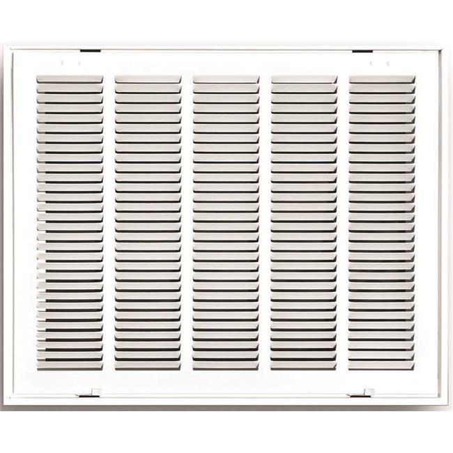 STAMPED RETURN AIR FILTER GRILLE, REMOVABLE FACE, 20 IN. X 20 IN