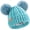 Green, variant on Winter Beanie 's Warm Knitted Fleece Lined Ski Pom-Pom Warm Knit Hat for Boys & Girls 3-9