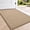 Beige, variant on JAATOP 20" x 32" Entryway Door Mat, Low Profile Entrance Rug with Geometric Border & Non-Slip TPR Backing, Machine Washable, Brown
