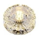 thumbnail image 3 of Lámpara empotrada Foco de cristal led Downlight decoración de techo lámpara de pared de fondo lámpara de techo lámpara de entorno de sala de estar, 3 of 4