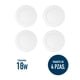 thumbnail image 3 of Panel  LED ICON Empotrable 18W Luz Fría 30,000 hrs de uso ICON  Pack 4 pzas., 3 of 9