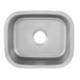 thumbnail image 5 of DAX Stainless Steel Single Bowl Undermount Kitchen Sink, Brushed Stainless Steel, 5 of 7