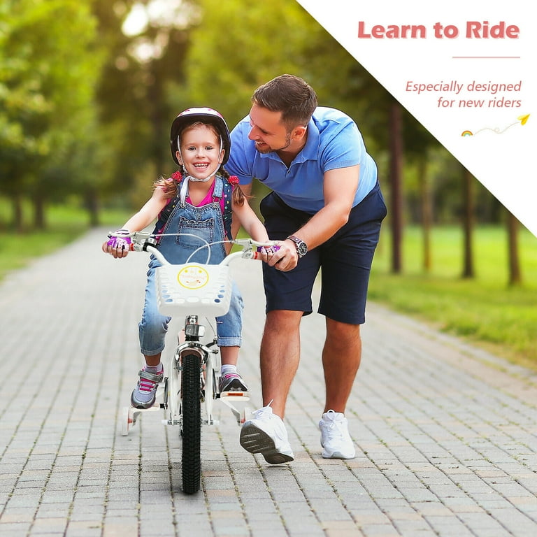 Gymax 18 In. Toddlers Adjustable Freestyle Kid's Bike with