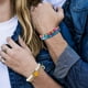 thumbnail image 2 of Juego de pulseras coloridas de oro blanco con sonrisa de mal de ojo con cuentas de arcilla polimérica con abalorio apilable para verano, playa, bohemio, pulseras de capas, joyería para mujeres, niñas TUNC Sencillez, 2 of 5