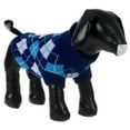 thumbnail image 6 of Pet Life LLC SW1BKMD Argyle Style Ribbed Fashion Pet Sweater, 6 of 6