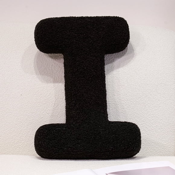 Cojines suaves con letras del alfabeto | 26 cojines decorativos con letras en inglés para sofá, cama y decoración de habitaciones | Cojines decorativos adorables para niños, salas de estar y
