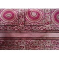 thumbnail image 4 of oneOone Cotton Silk Fabric Leaves & Floral Block Decor Fabric Printed BTY 42 Inch Wide, 4 of 4