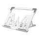 thumbnail image 2 of Soporte portátil para computadora portátil Soporte de aluminio Plegable Más fácil y escribir Robusto con almohadillas de silicona , Blanco CUTICAT soporte para laptop, 2 of 8
