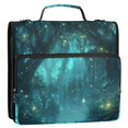 thumbnail image 5 of FORMRS Zipper Binder with Shoulder Strap 2-inch Ring 500 Sheet Capacity File Bag, Magical Forest, 5 of 5