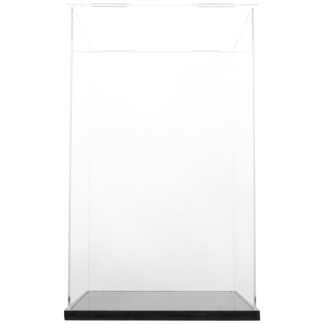Vitrine pour Figurines Étui de Collection Étui de Rangement en Acrylique Support d'Exposition Transparent