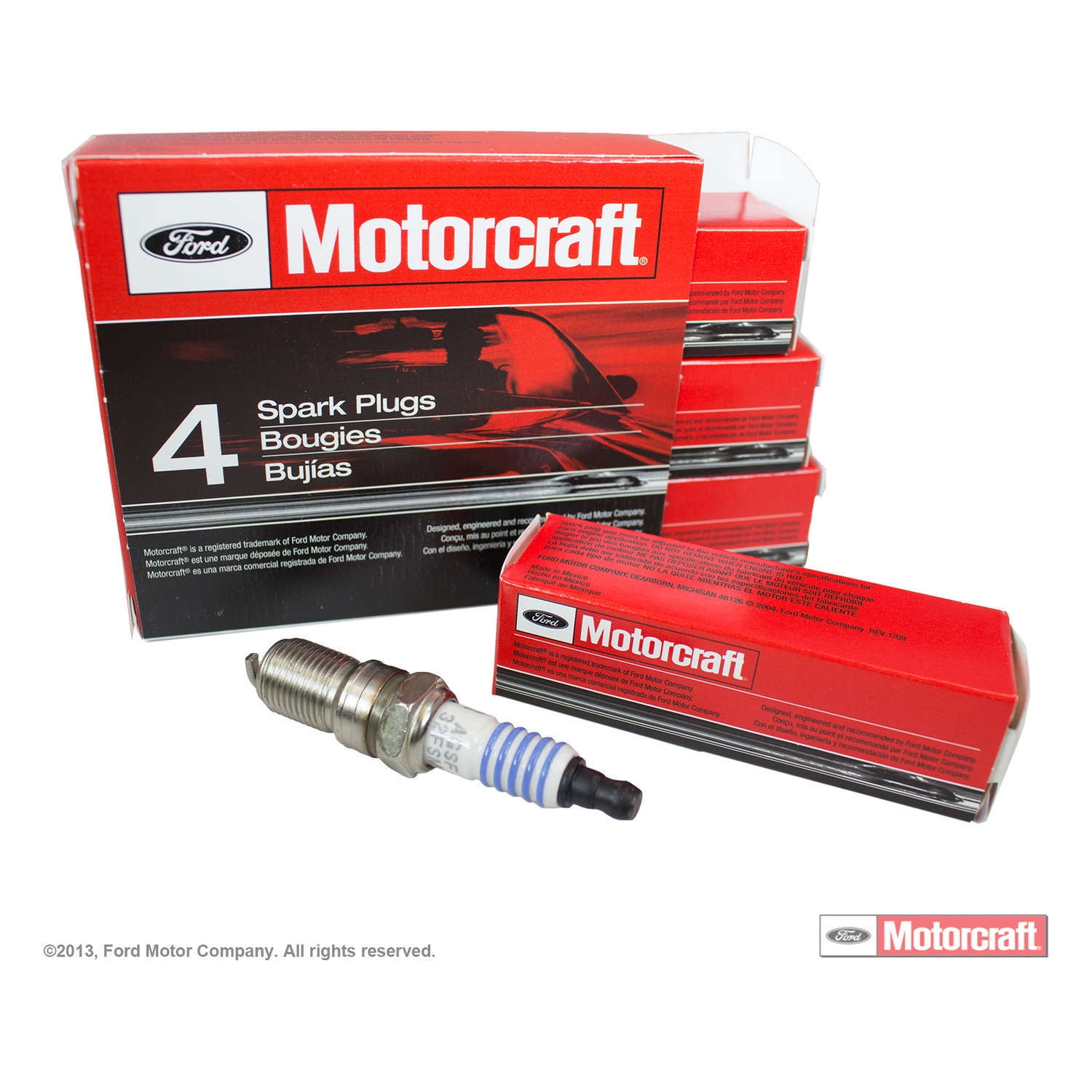 Motorcraft OE Finewire Single Platinum Spark Plug Fits select: 2000-2002 LINCOLN LS