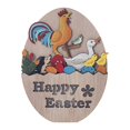thumbnail image 1 of Bearachild La decoración de Pascua de madera adorna el conejito lindo del huevo con la luz de la noche del LED Pascua Kits de decoración para fiestas Gallo en forma de huevo, 1 of 6